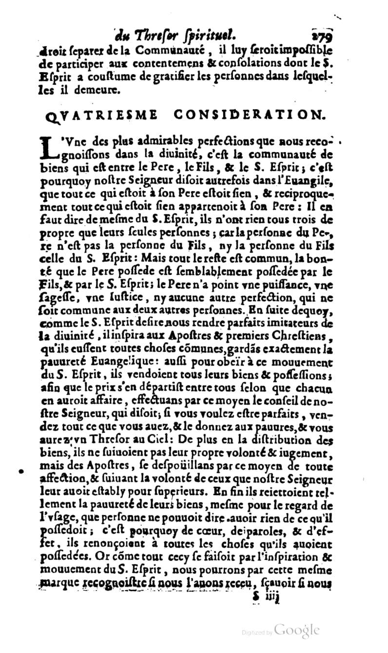 1637 - s.n. - Trésor spirituel des âmes religieuses - BM Lyon