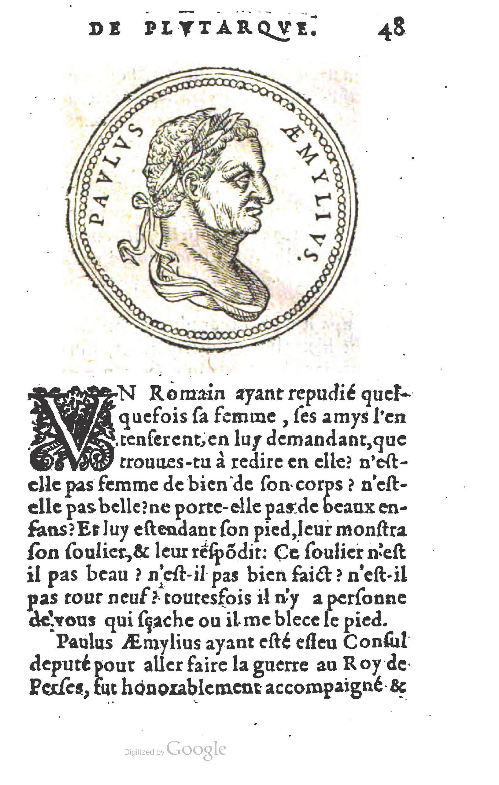 1577 - Claude Micard - Trésor des vies de Plutarque - BSB Munich 1577 - Claude Micard - Trésor des vies de Plutarque - BSB Munich