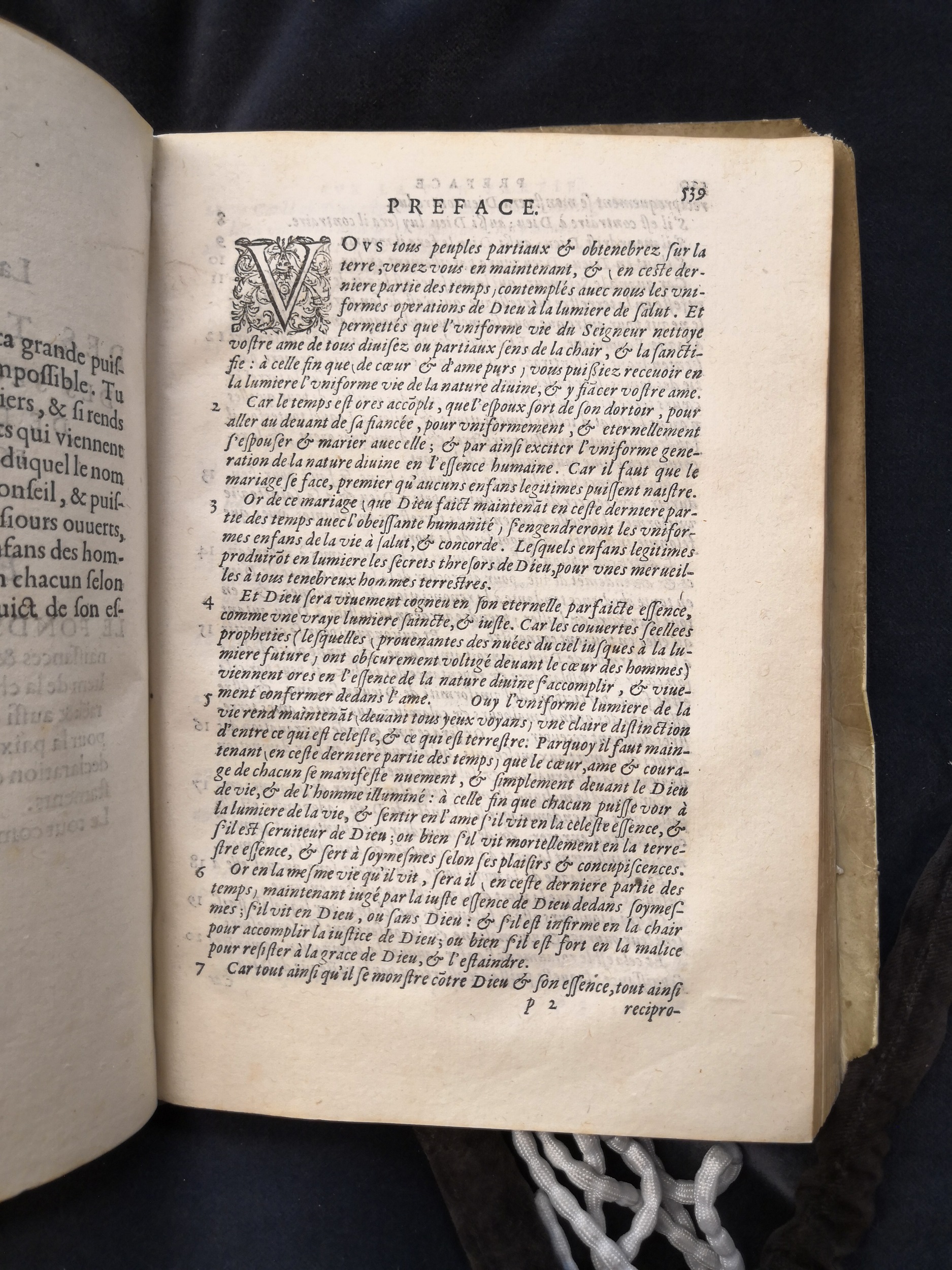 1581c. - Christophe Plantin - Le Livre des témoignages du Trésor caché au champ - Anvers Musée Plantin-Moretus