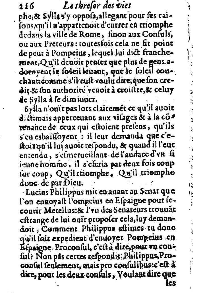 1611 - Pierre Rigaud - Trésor des vies de Plutarque - BM Lyon