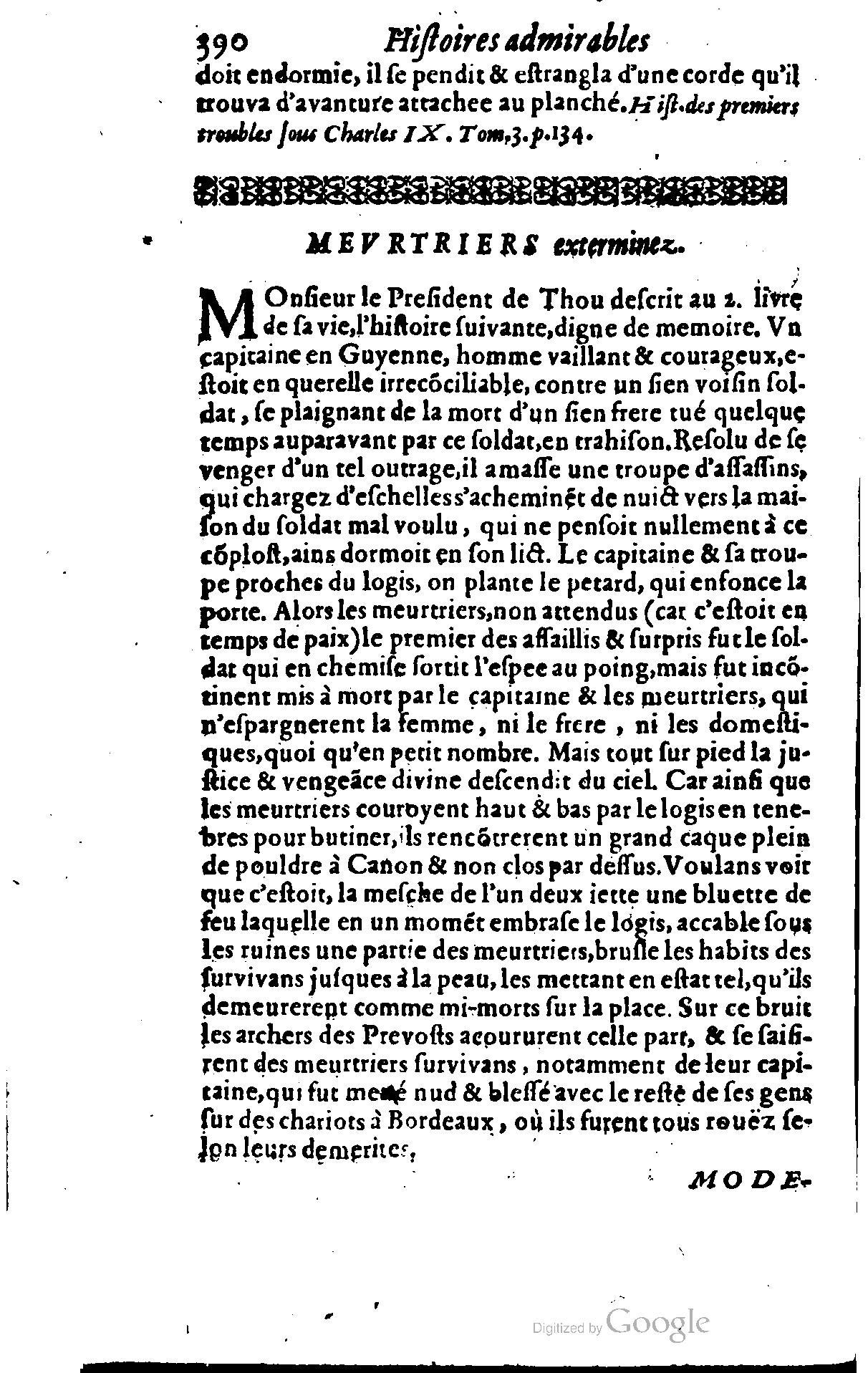 1628 - Jacques Crespin - Trésor d’histoires admirables et mémorables - BSB Munich