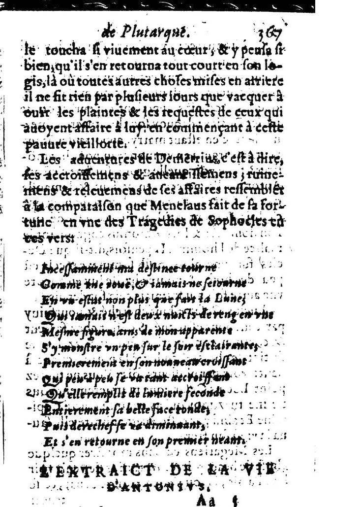 1611 - Pierre Rigaud - Trésor des vies de Plutarque - BM Lyon