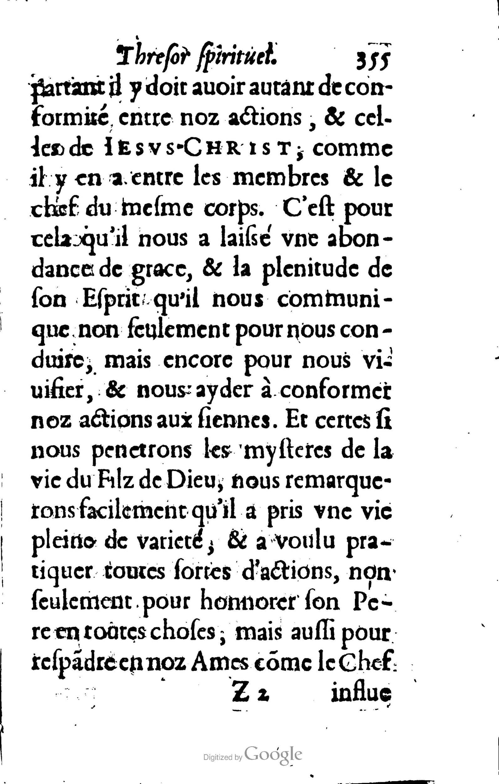 1633 - François Waudré - Trésor spirituel contenant les excellences du christianisme - BM Lyon