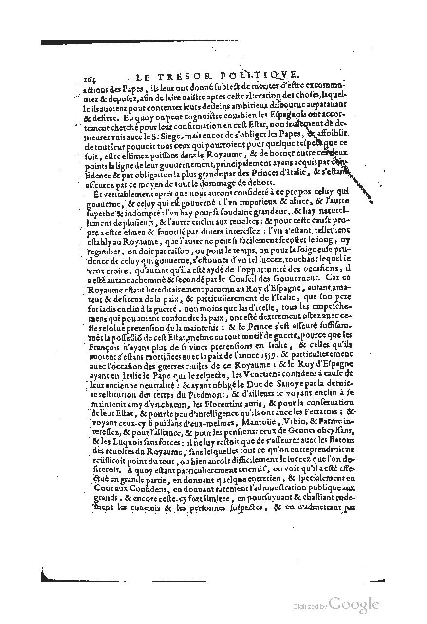 1611 - Pierre Chevalier - Trésor politique - UGent