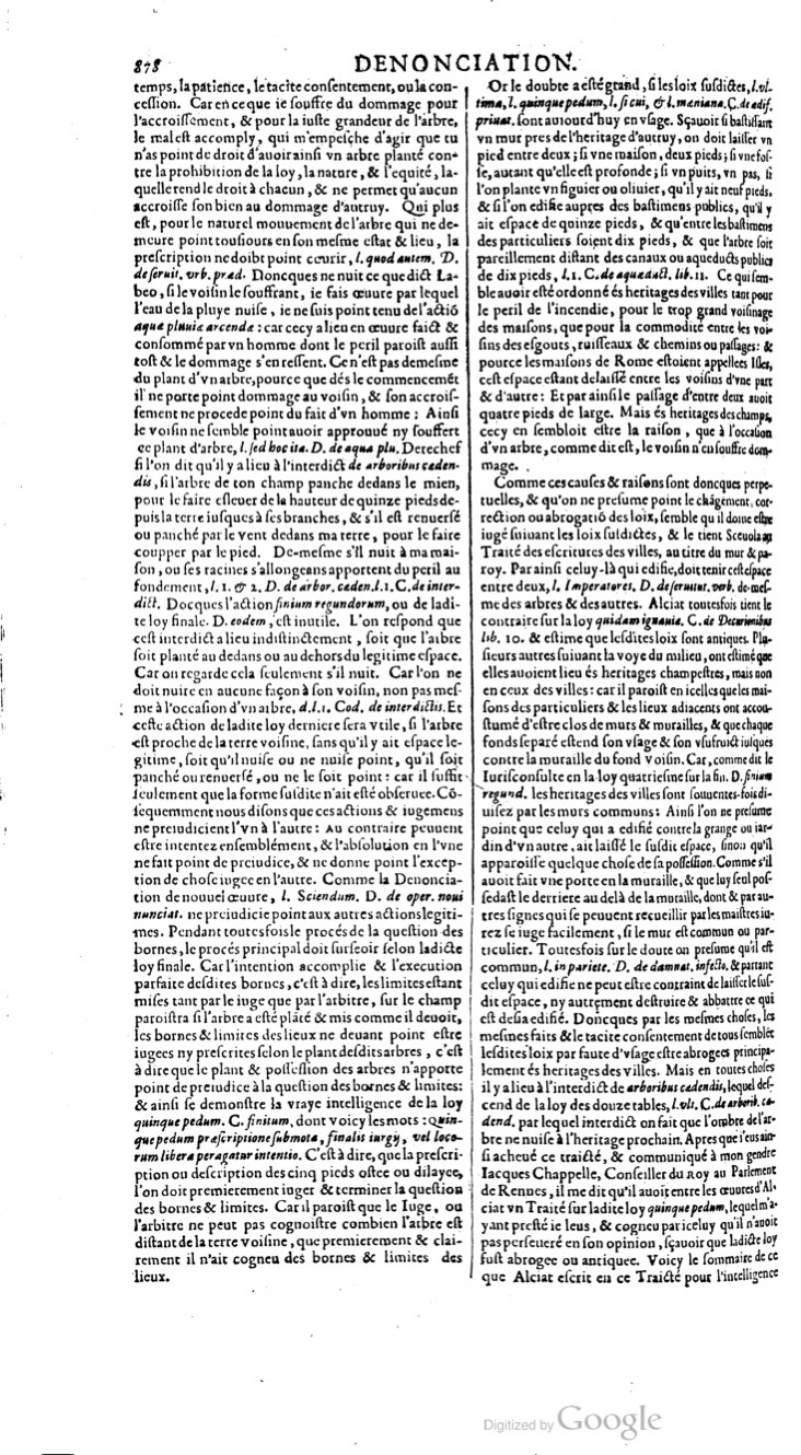 1629 - Veuve Nicolas Buon - Trésor du droit français (29620 T. 1) - BM Lyon