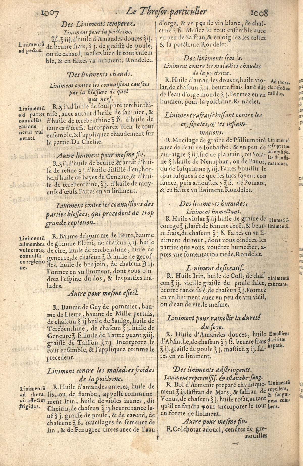 1610 - Étienne Gamonet - Grand Trésor ou dispensaire - CESR Tours