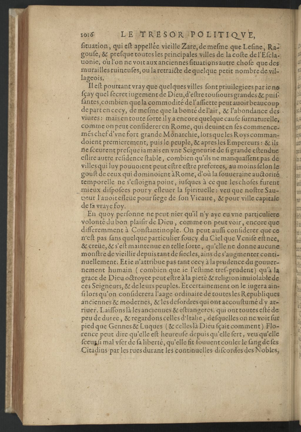 1608 - Nicolas Du Fossé - Trésor politique - BnF Tolbiac