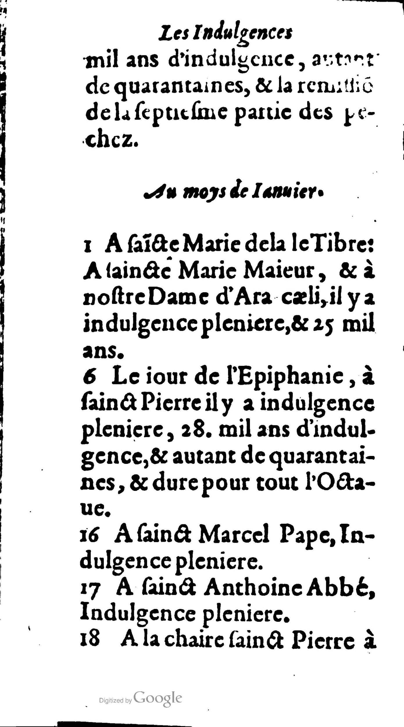 1604 - Jean Le Bouc - Trésor des indulgences du Saint Rosaire - BM Lyon
