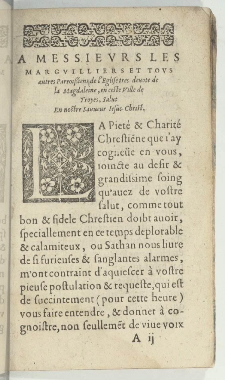 1590 - Jean Moreau - Discours du jubilé tiré du Trésor spirituel de l’Église - BnF