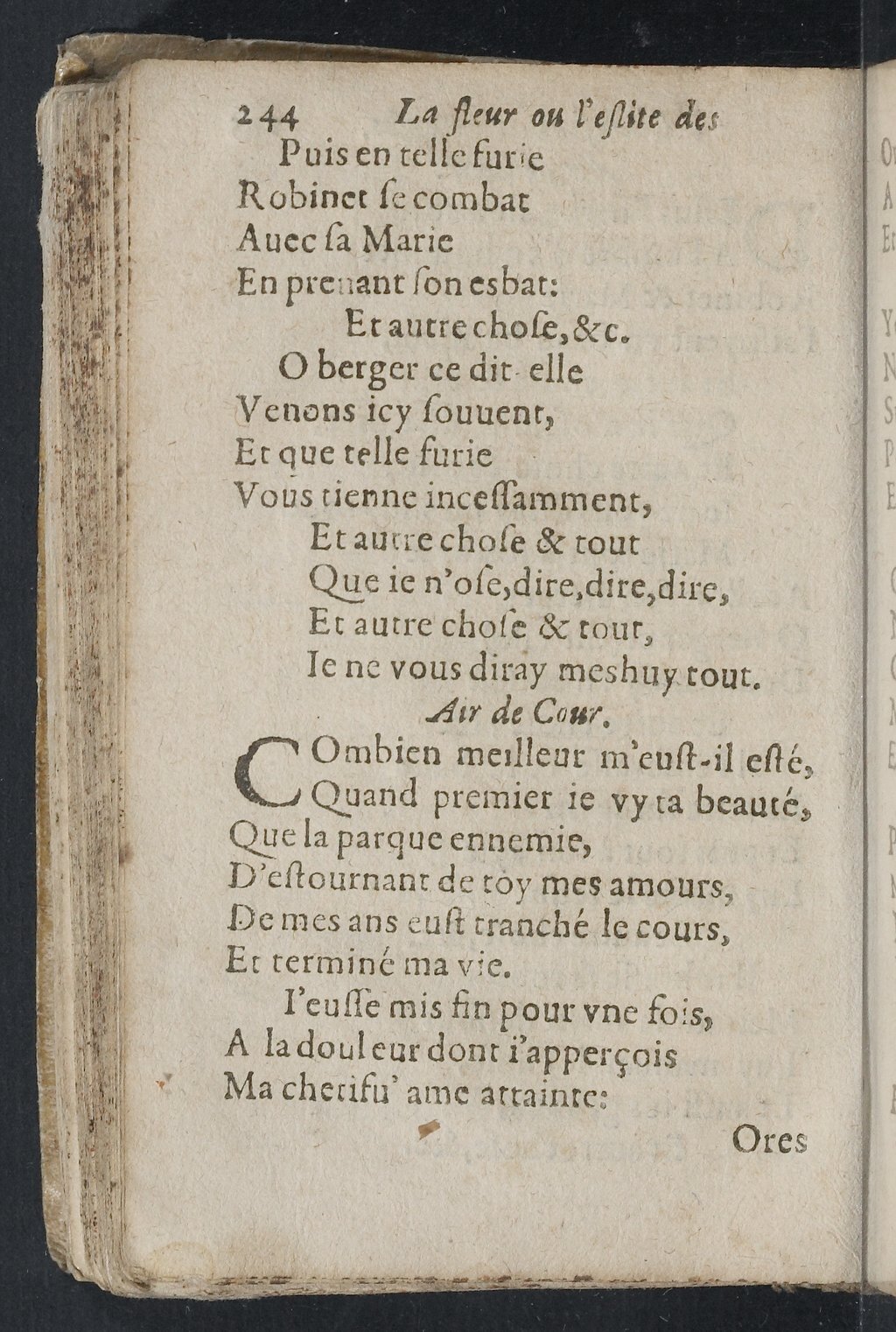1607 - Pierre Brossart - Trésor des trésors - BnF