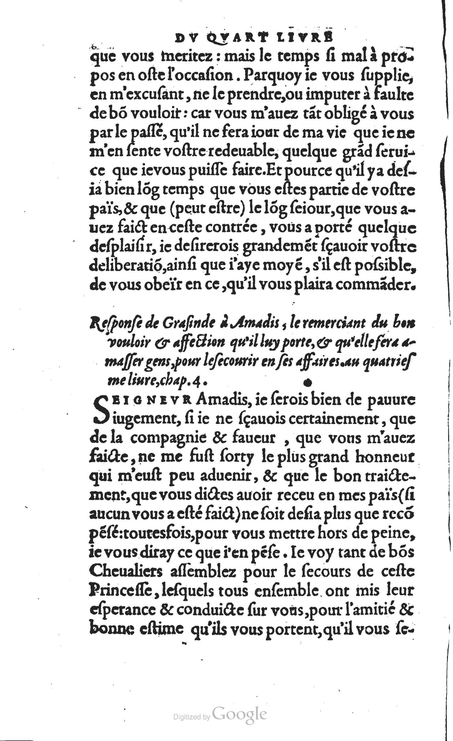 1560 - Vincent Sertenas et Gilles Robinot - Trésor des Amadis - British Library