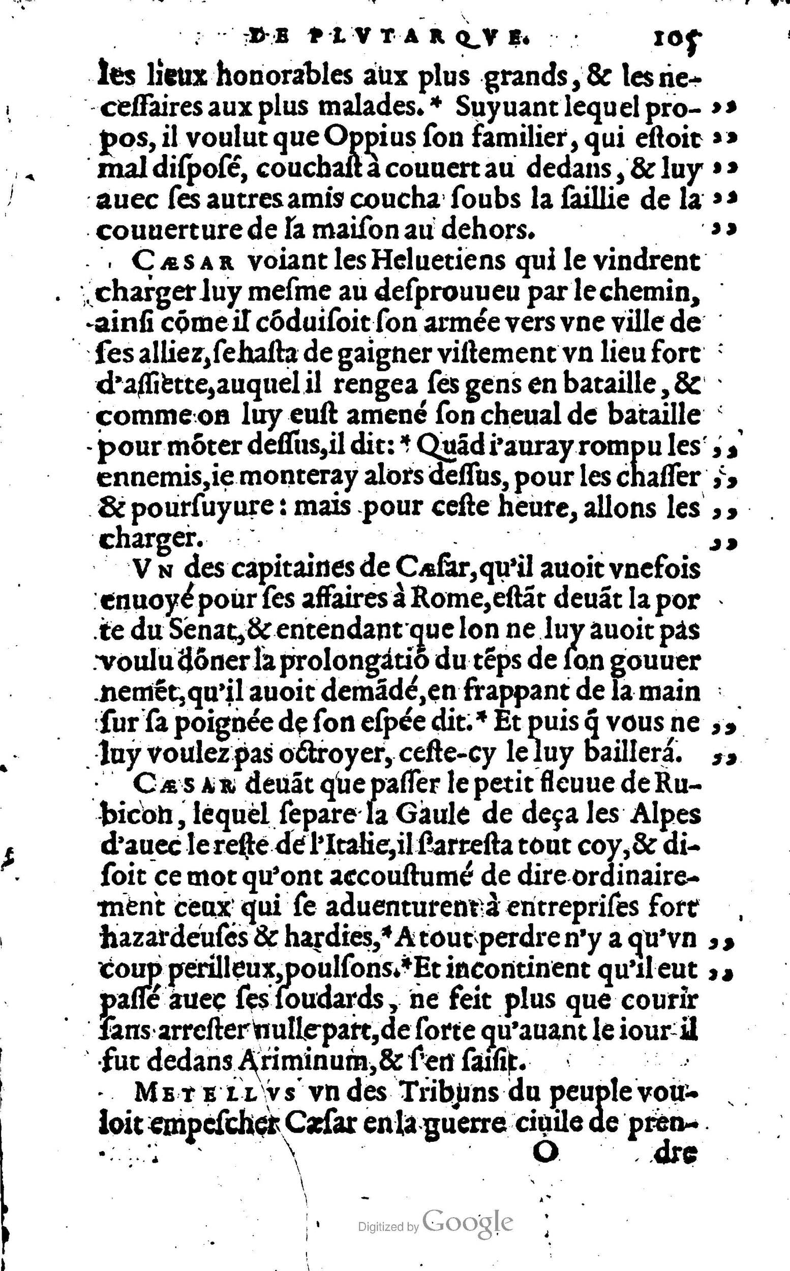 1568 - Willem Silvius - Trésor des vies de Plutarque - Anvers Plantin-Moretus 1568 - Willem Silvius - Trésor des vies de Plutarque - Anvers Plantin-Moretus