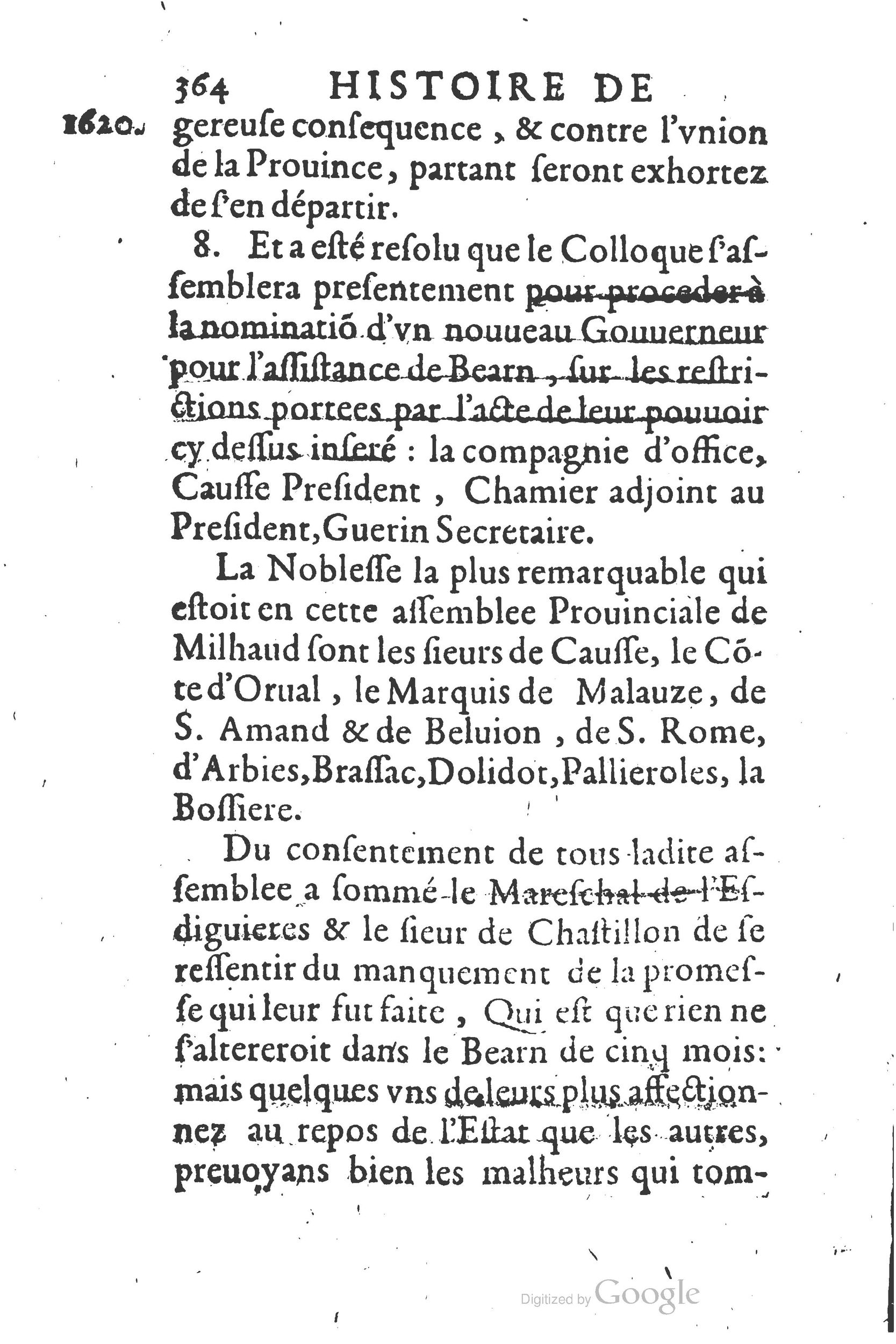1626 - Joseph Bouillerot - Trésor de l’histoire générale de notre temps - BSB Munich