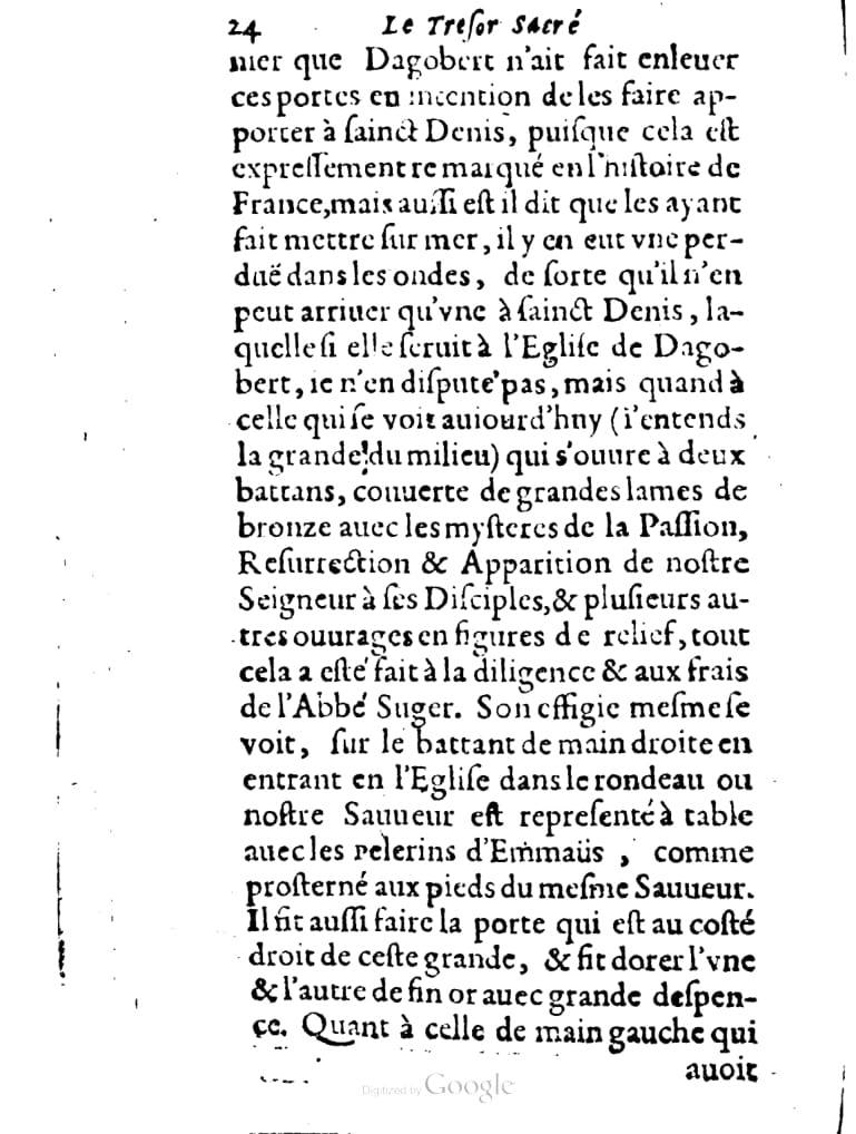 1636 - Jean Billaine - Trésor sacré ou inventaire des saintes reliques - British Library
