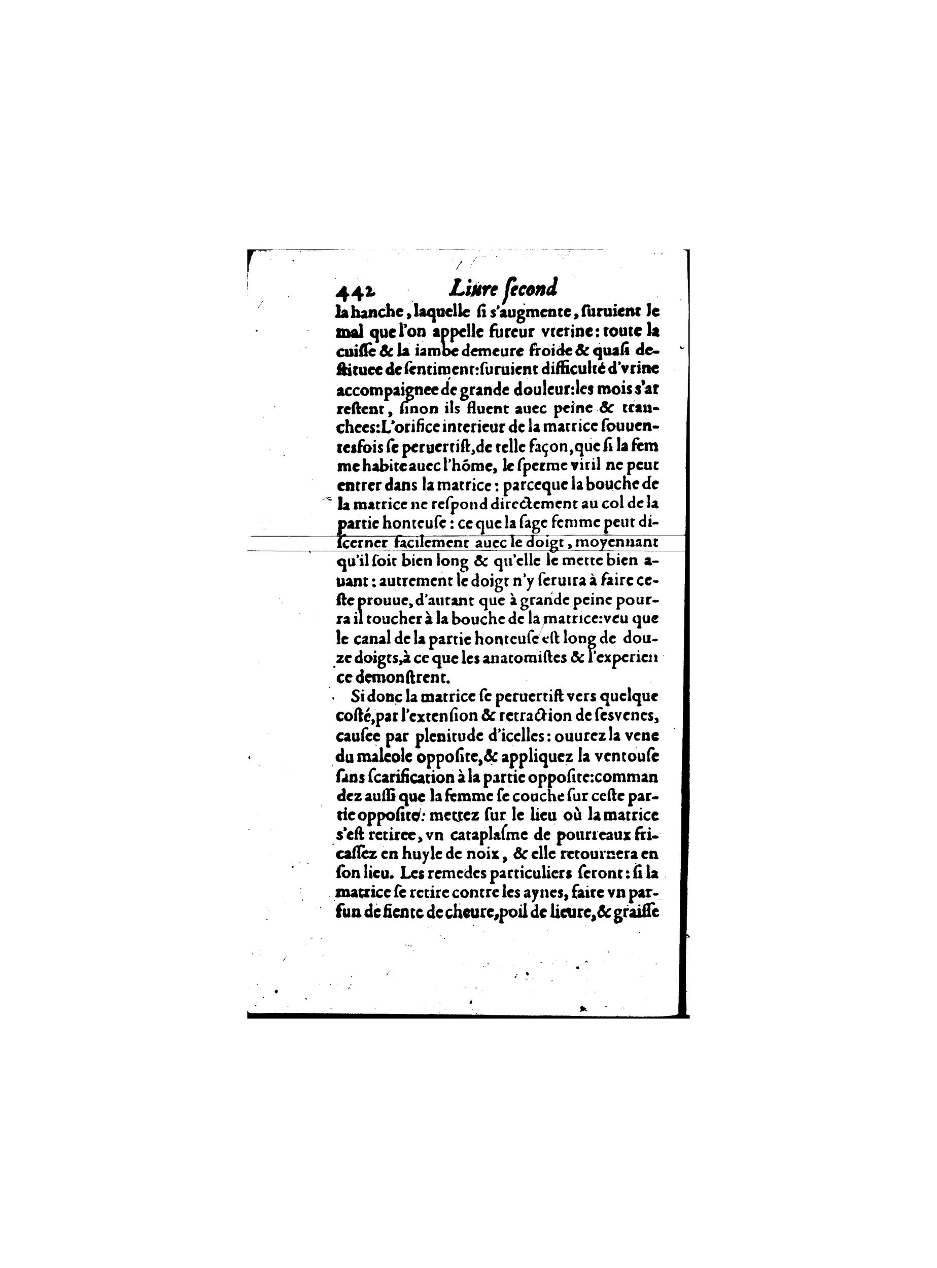 1587 - Jacques du Puis - Trésor des remèdes secrets pour les maladies des femmes - BnF