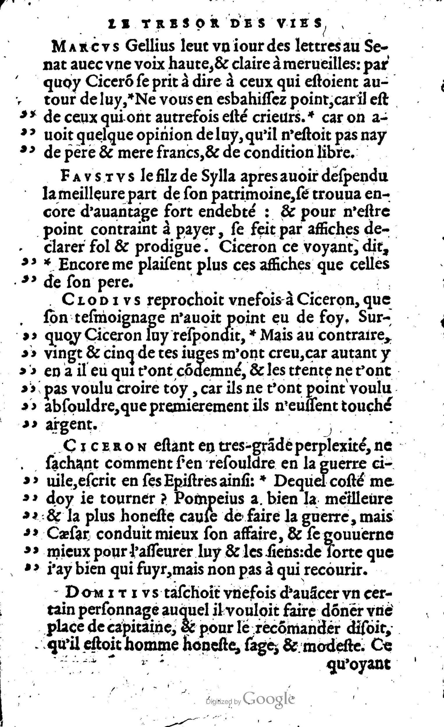 1568 - Willem Silvius - Trésor des vies de Plutarque - Anvers Plantin-Moretus 1568 - Willem Silvius - Trésor des vies de Plutarque - Anvers Plantin-Moretus