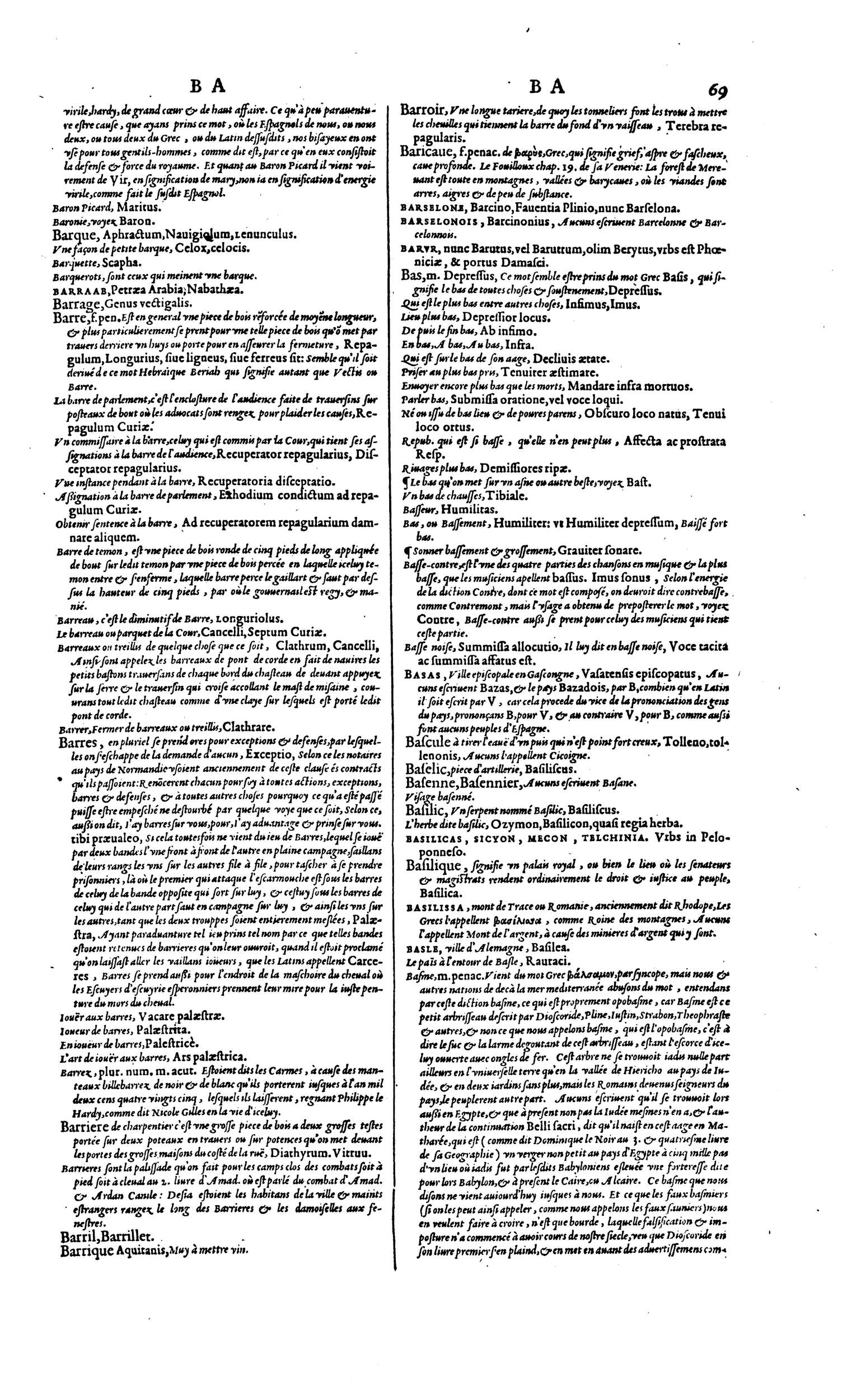 1606 - David Douceur - Trésor de la langue française - BM Lyon
