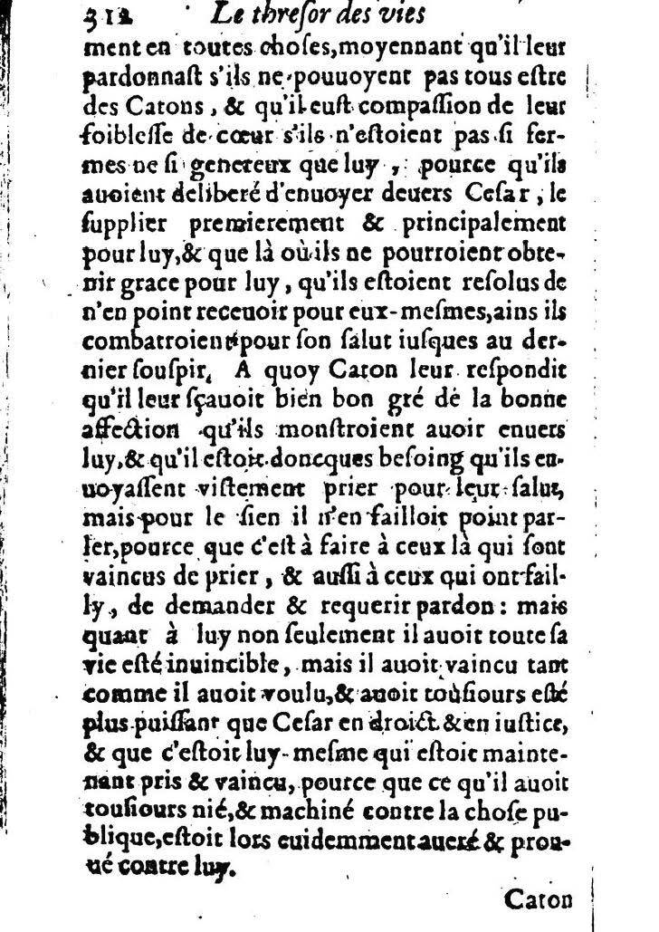 1611 - Pierre Rigaud - Trésor des vies de Plutarque - BM Lyon