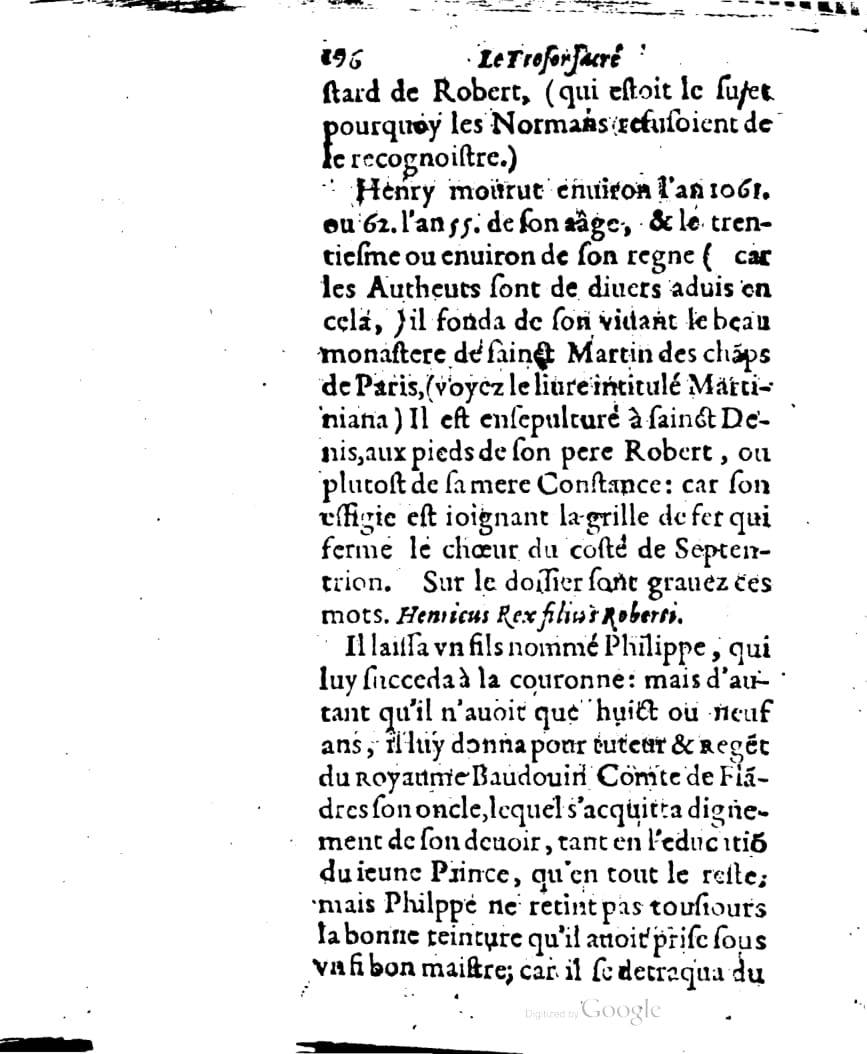 1636 - Jean Billaine - Trésor sacré ou inventaire des saintes reliques - British Library