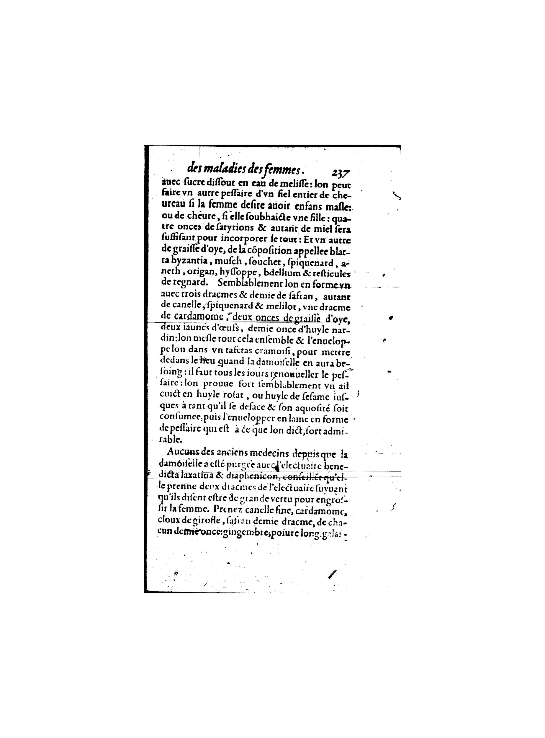 1587 - Jacques du Puis - Trésor des remèdes secrets pour les maladies des femmes - BnF 1587 - Jacques du Puis - Trésor des remèdes secrets pour les maladies des femmes - BnF