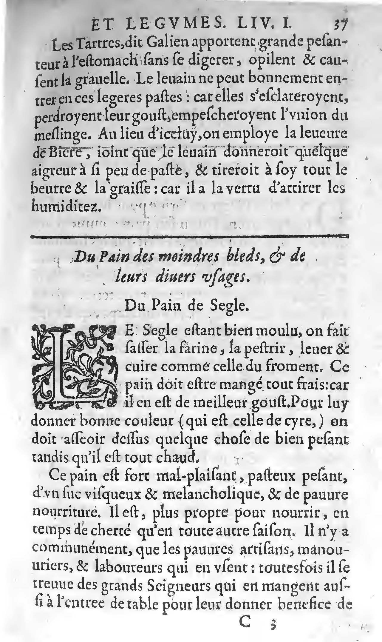 1607 - Étienne Servain et Jean Antoine Huguetan - Trésor de santé ou ménage de la vie humaine - BIU Santé