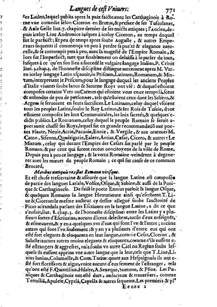 1613 - Matthieu Berjon - Trésor de l’histoire des langues de cet univers - BM Lyon 1613 - Matthieu Berjon - Trésor de l’histoire des langues de cet univers - BM Lyon