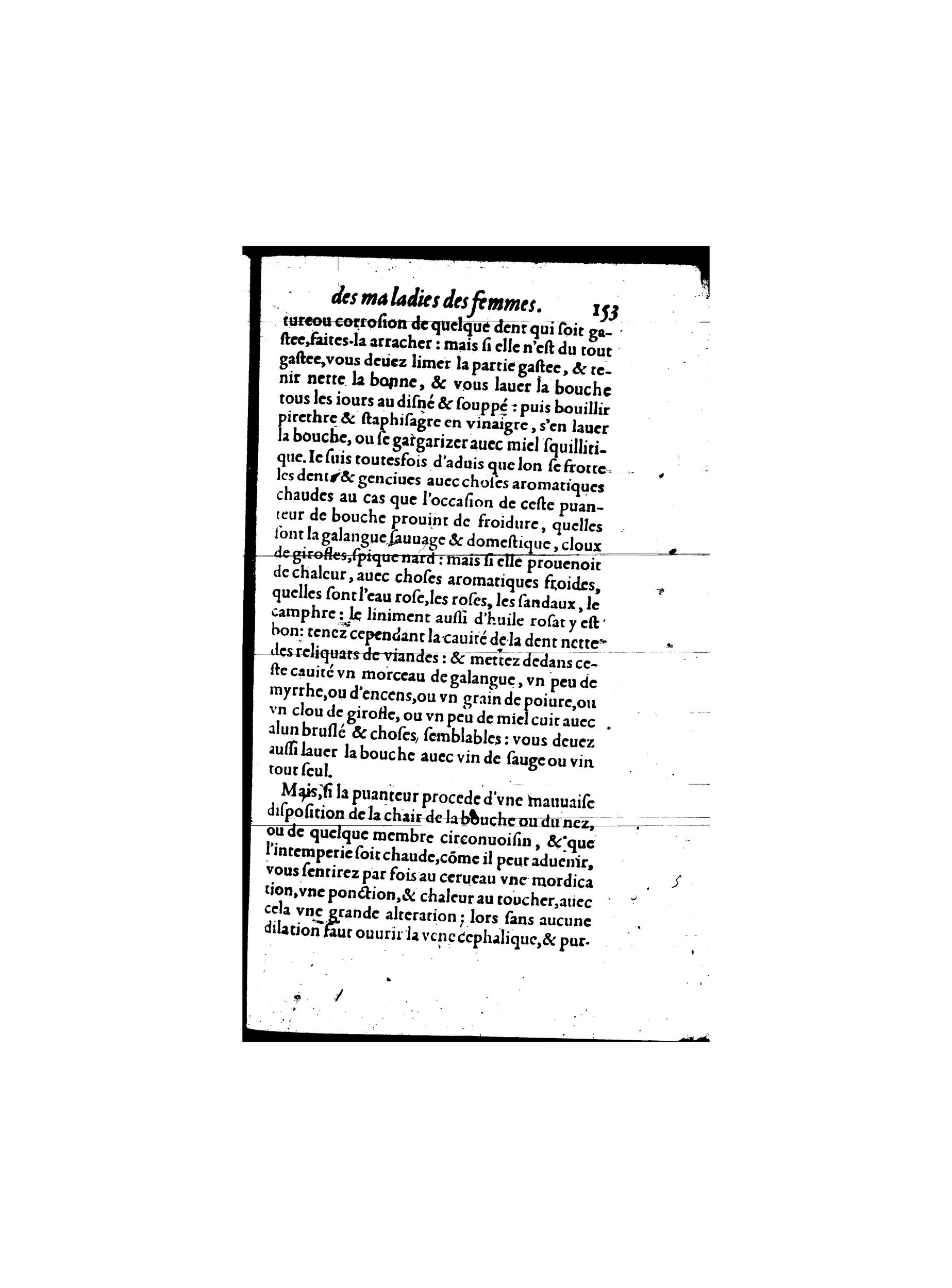 1587 - Jacques du Puis - Trésor des remèdes secrets pour les maladies des femmes - BnF