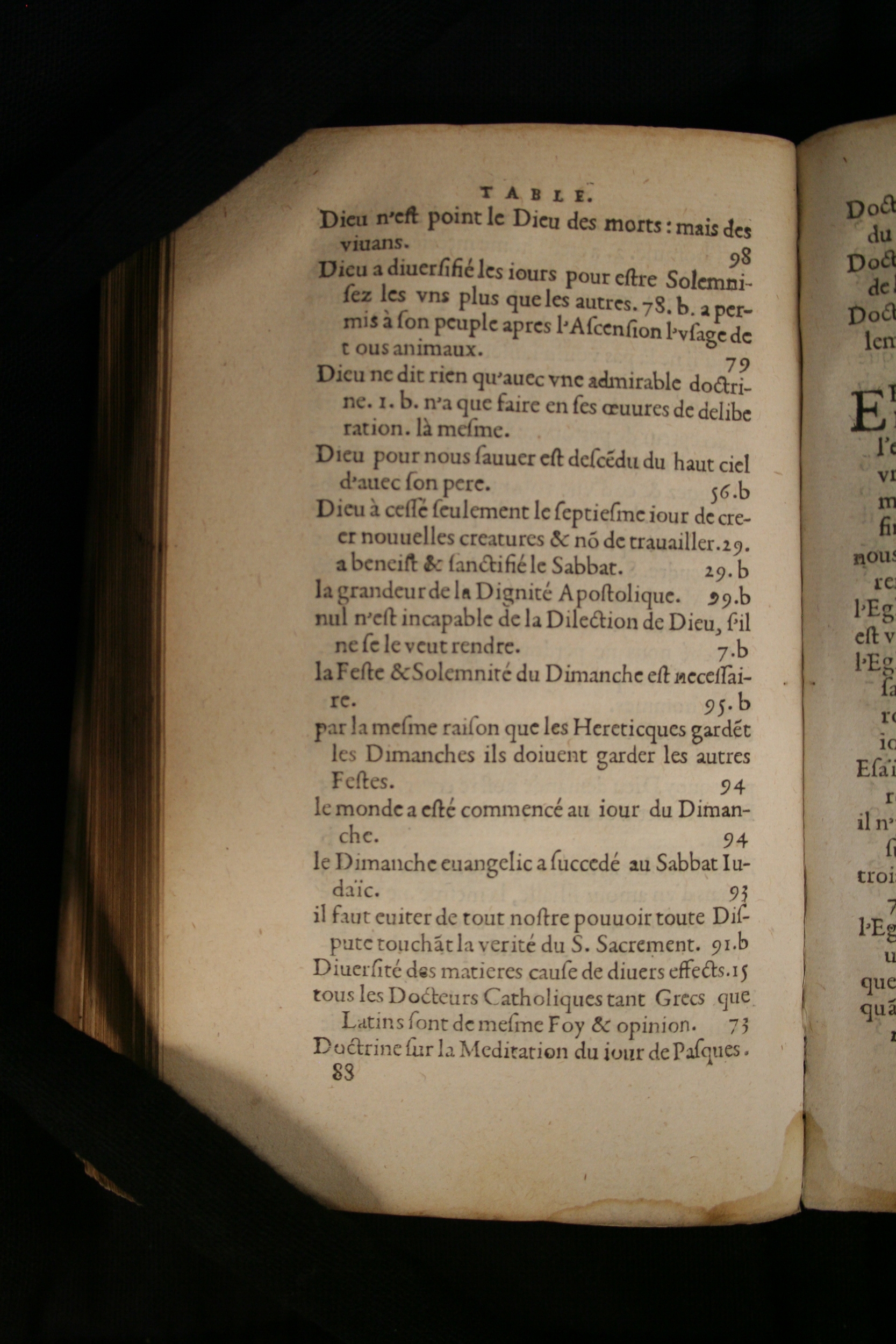 1586 - Jean Parant - Trésor de l’Église catholique et de vérité - BM Bordeaux