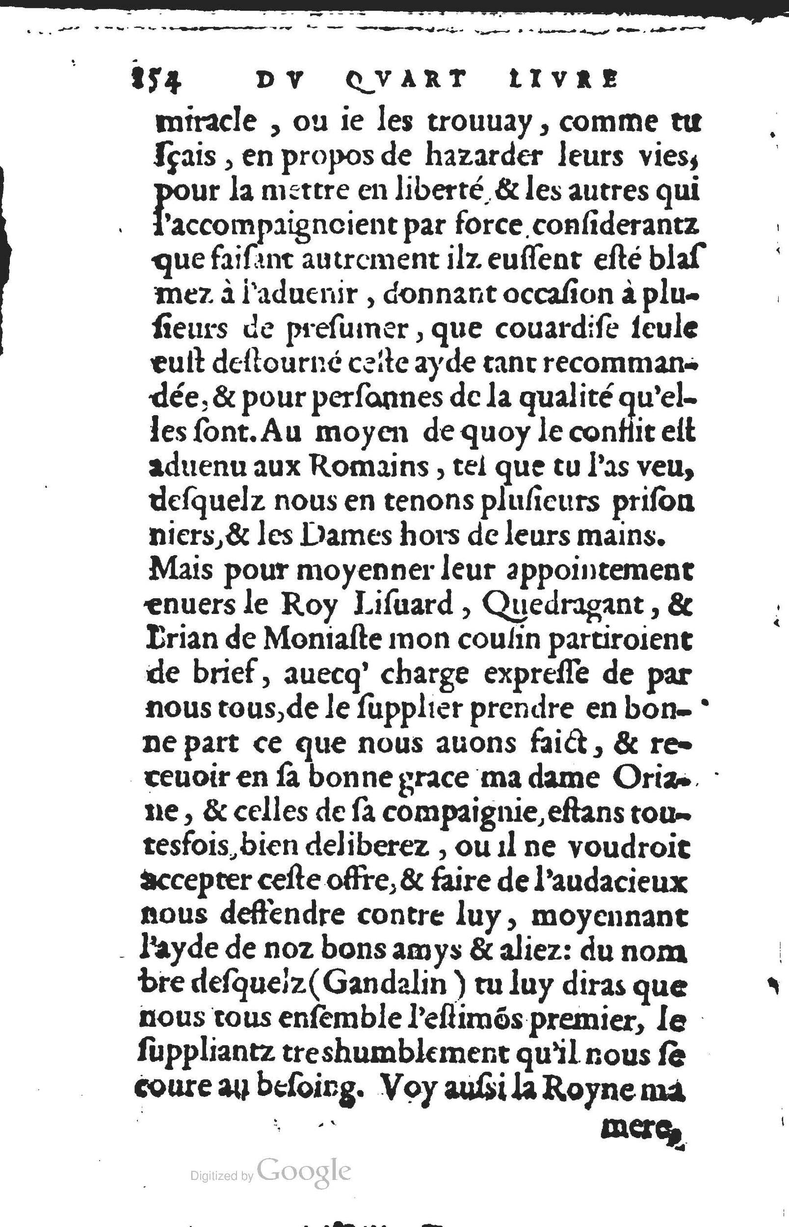 1560 - Jean d’Ogerolles et Gabriel Cotier Lyon - Trésor des Amadis - BSB Munich