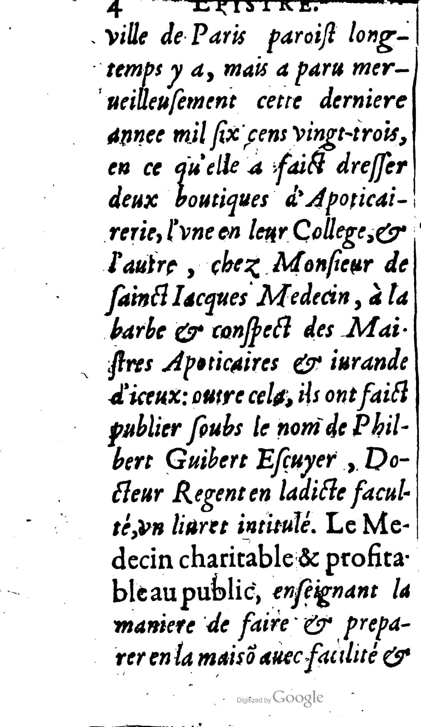 1624 - Jean Moreau - Conservation du trésor de la santé - British Library