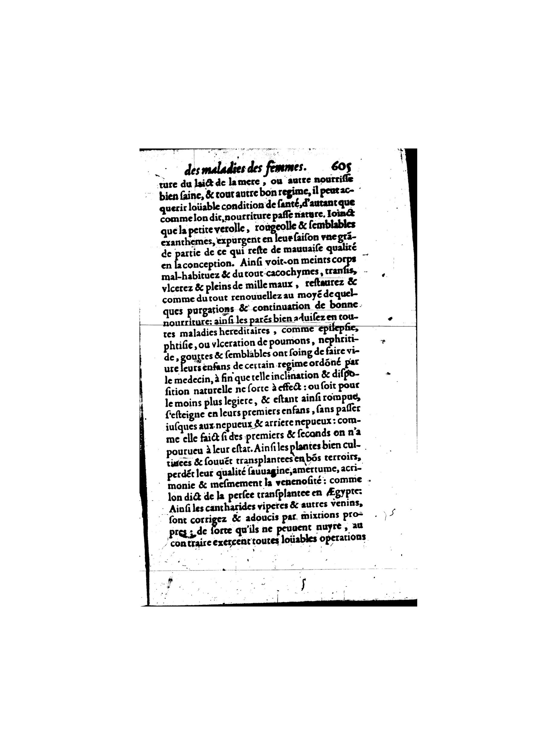 1587 - Jacques du Puis - Trésor des remèdes secrets pour les maladies des femmes - BnF