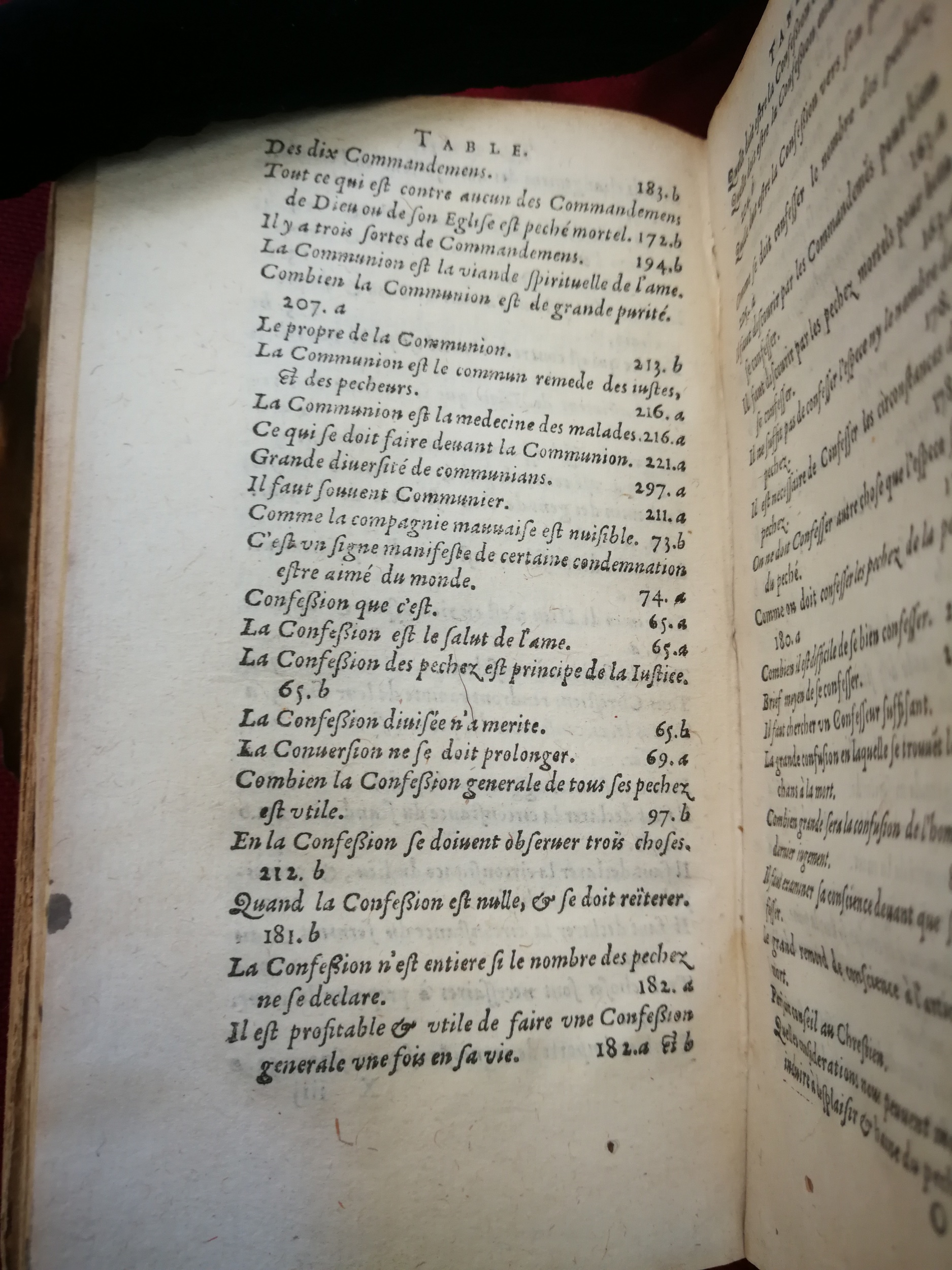 1596 - Guillaume Chaudière - Trésor de toutes les œuvres spirituelles du révérend Père F. Louis de Grenade - BM Tours