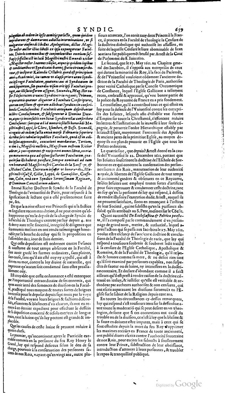 1629 - Veuve Nicolas Buon - Trésor du droit français (21754 T. 3) - BM Lyon