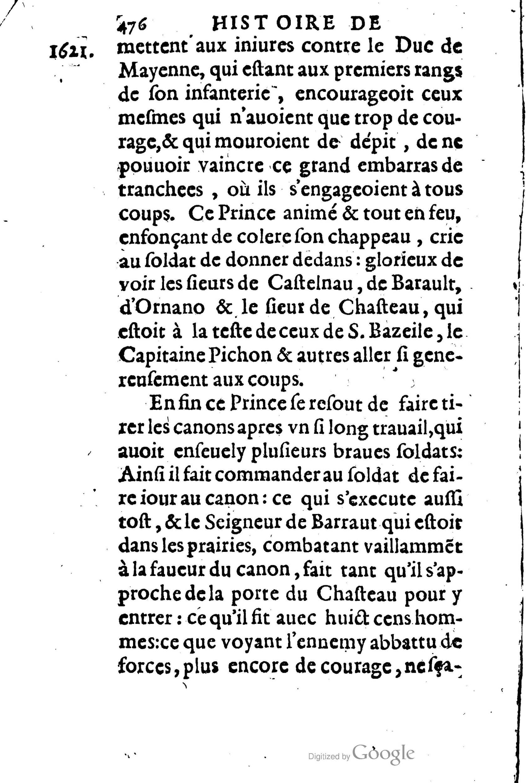 1623 - Joseph Bouillerot - Trésor de l’histoire générale de notre temps - BM Lyon