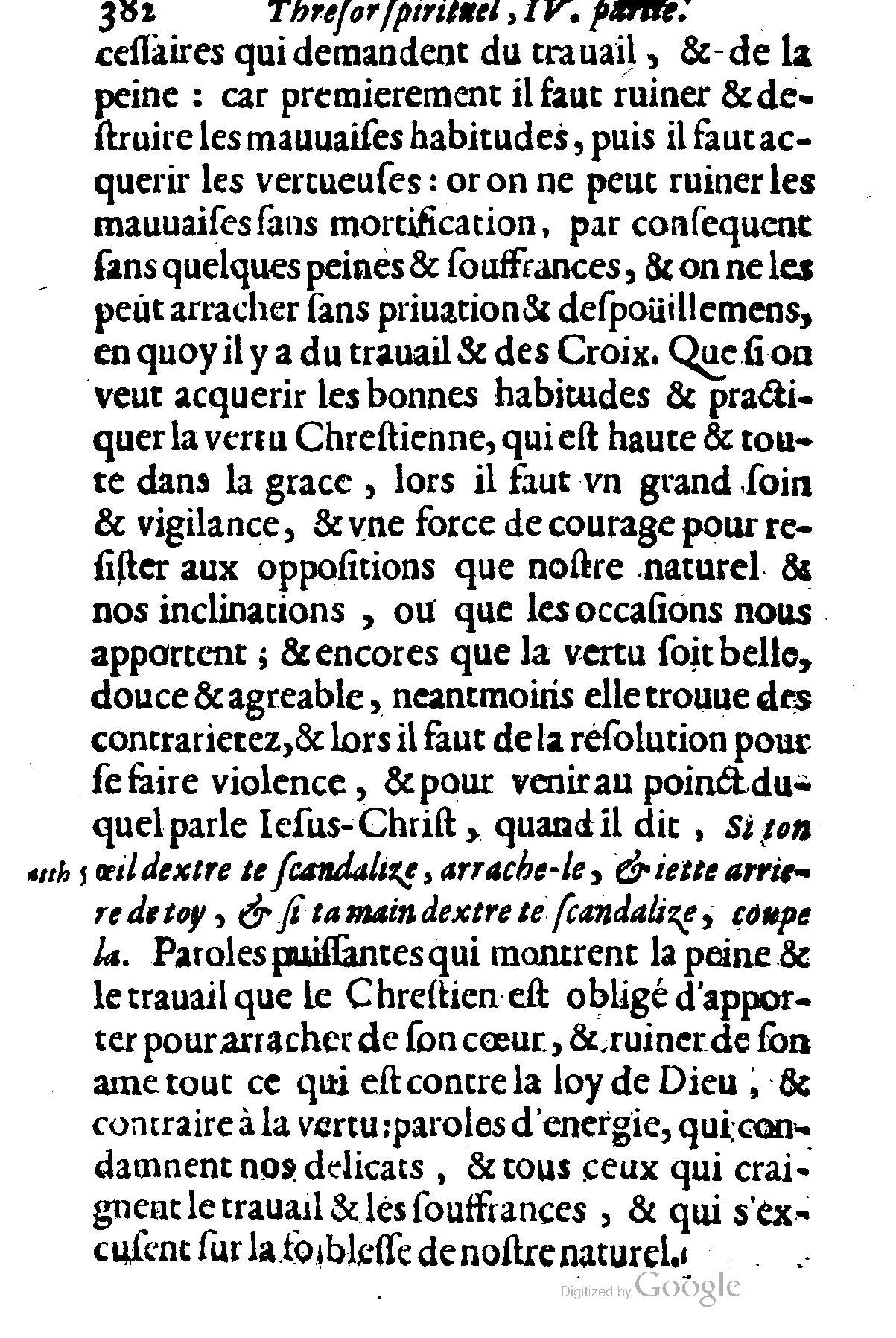 1635 - Sébastien Huré - Trésor spirituel contenant les obligations - BM Lyon