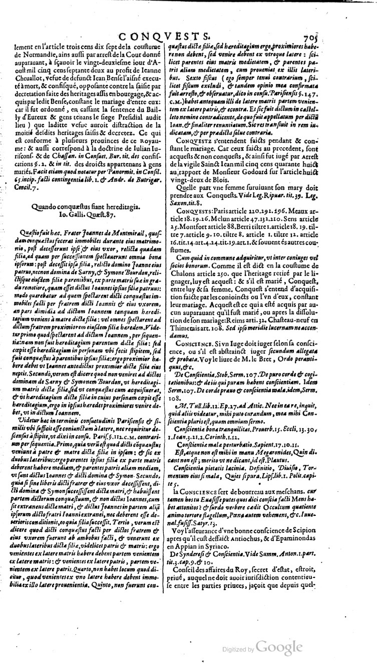1629 - Veuve Nicolas Buon - Trésor du droit français (21754 T. 1) - BM Lyon