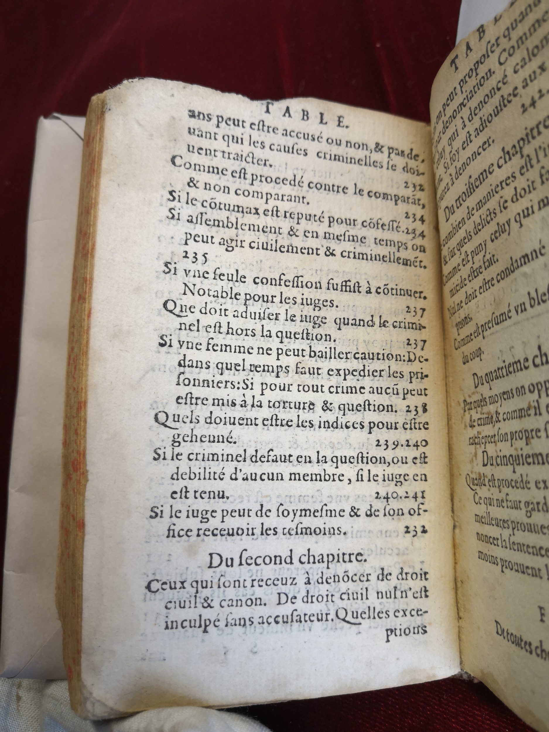 1575 - Jean d’Ogerolles et Benoît Rigaud - Trésor de pratique pour les juges - BM Grenoble