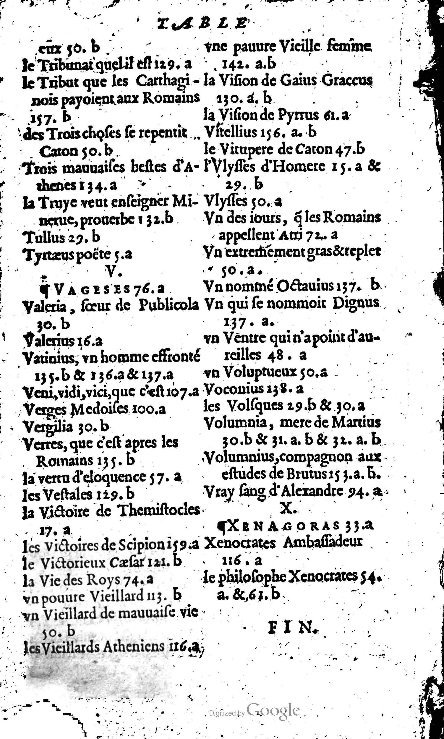1568 - Willem Silvius - Trésor des vies de Plutarque - Anvers Plantin-Moretus