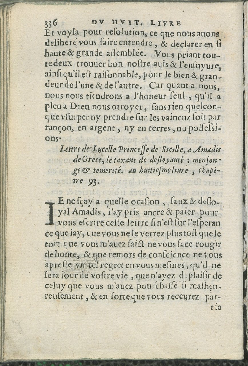 1559 - Pierre Regnard - Trésor des Amadis - Det KLG Copenhague