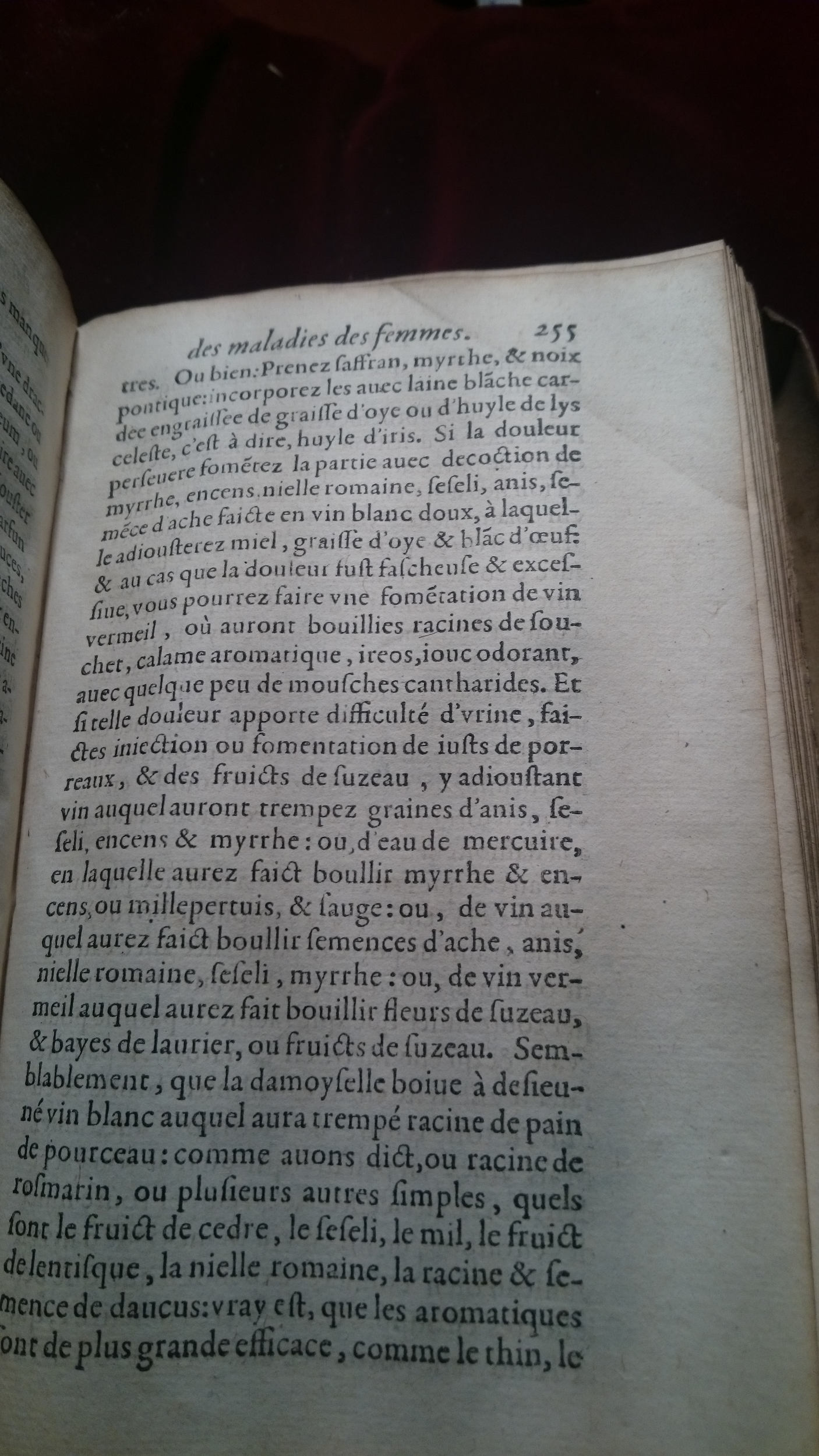 1587 - Jacques du Puis - Trésor des remèdes secrets pour les maladies des femmes - BM Amiens