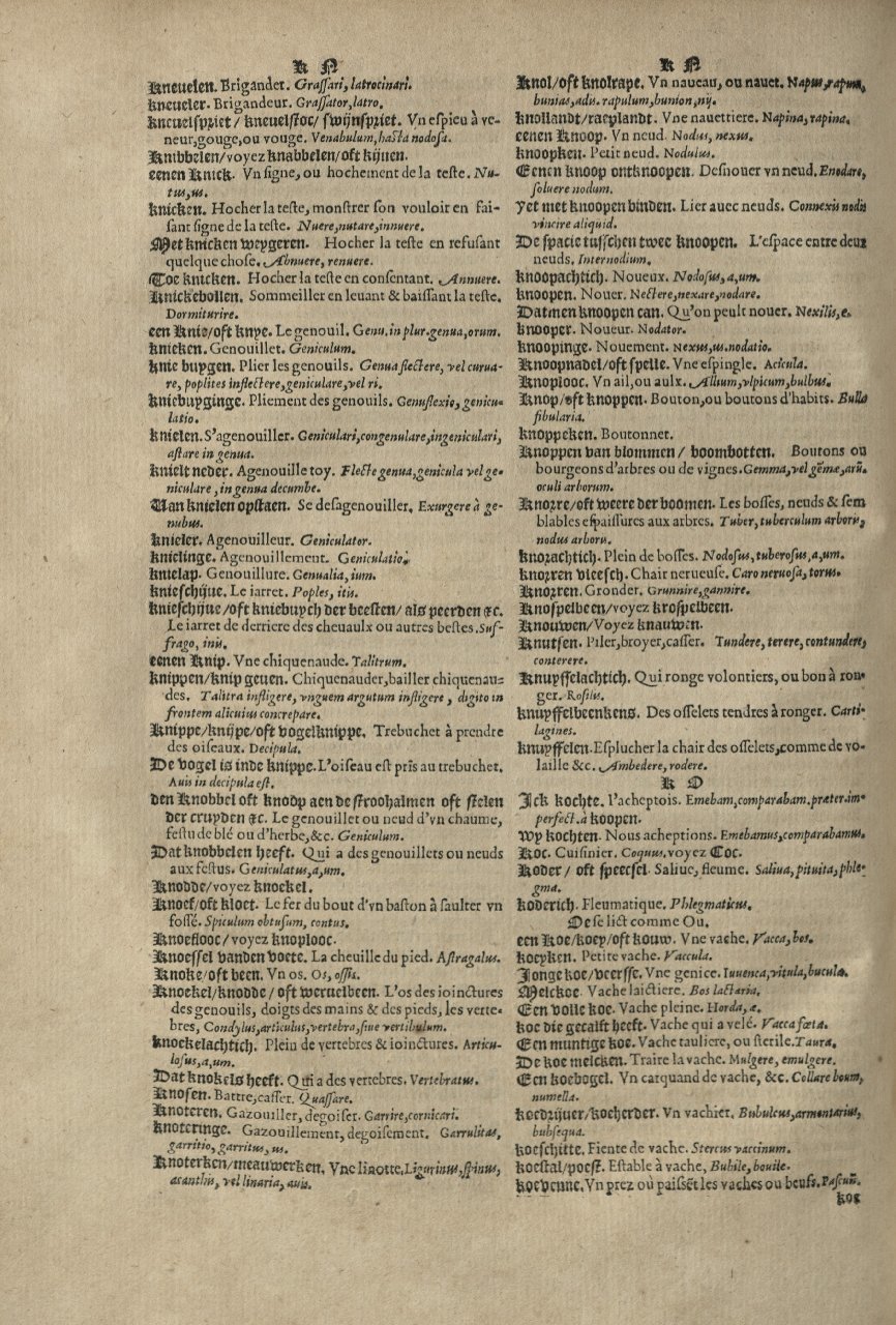 1573 - Christophe Plantin - Trésor du langage bas-allemand - Greifswald 1573 - Christophe Plantin - Trésor du langage bas-allemand - Greifswald
