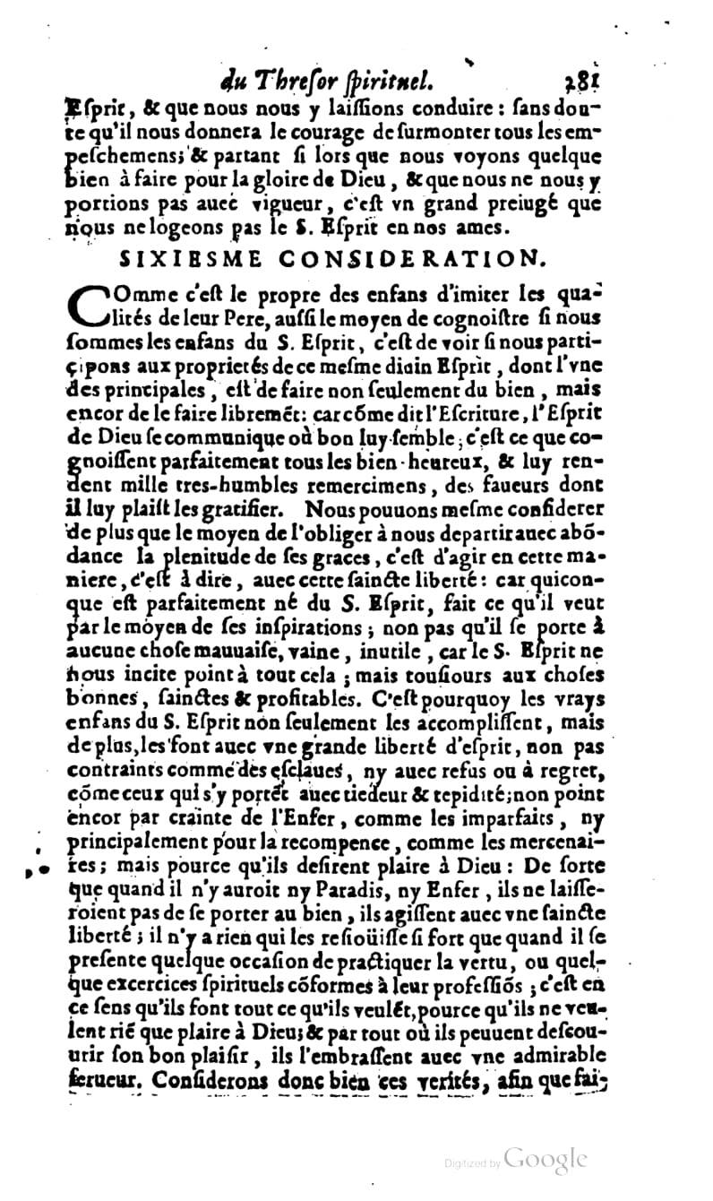 1637 - s.n. - Trésor spirituel des âmes religieuses - BM Lyon
