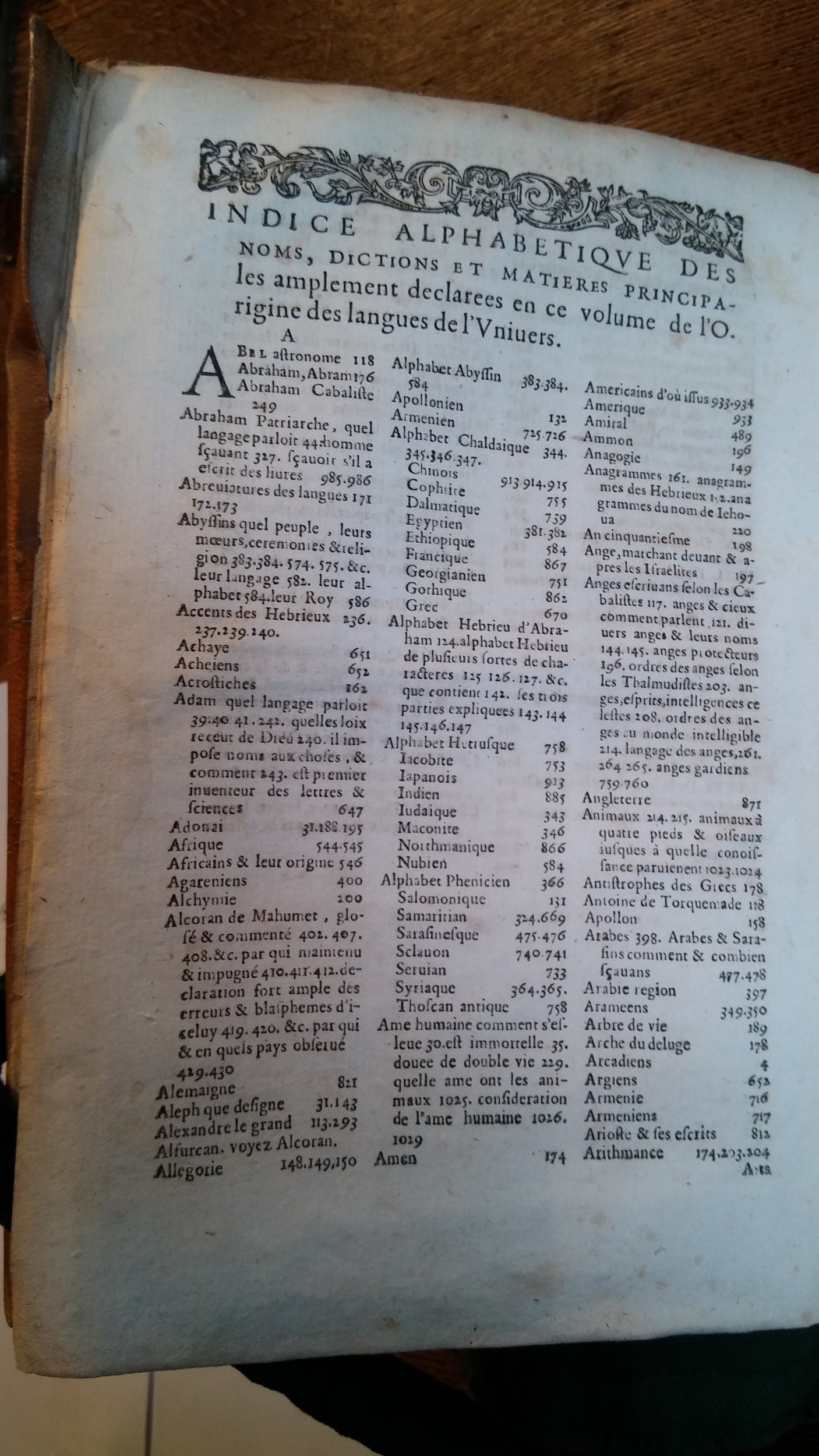 1613 - Matthieu Berjon - Trésor de l’histoire des langues de cet univers - BnF Arsenal 1613 - Matthieu Berjon - Trésor de l’histoire des langues de cet univers - BnF Arsenal