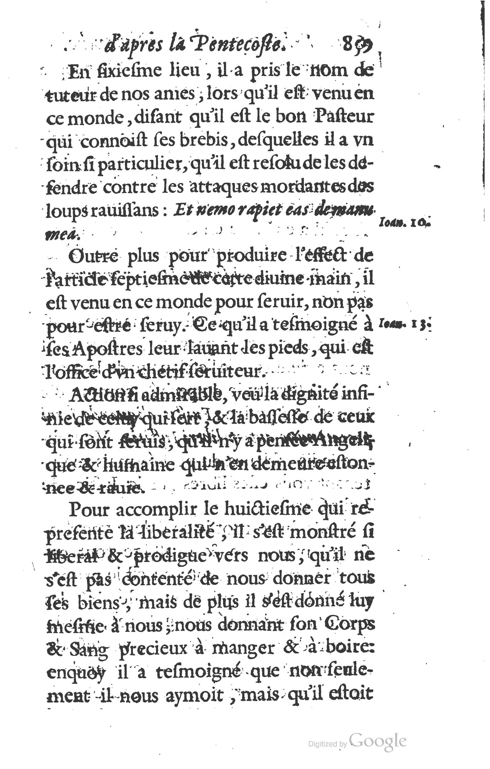 1629 - Manassés de Préaulx - Sermons ou Trésors de la piété chrétienne - BM Lyon