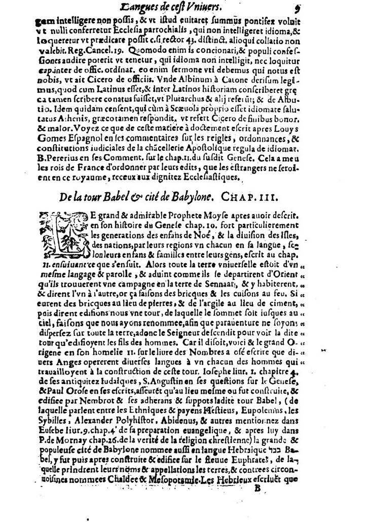 1613 - Matthieu Berjon - Trésor de l’histoire des langues de cet univers - BM Lyon