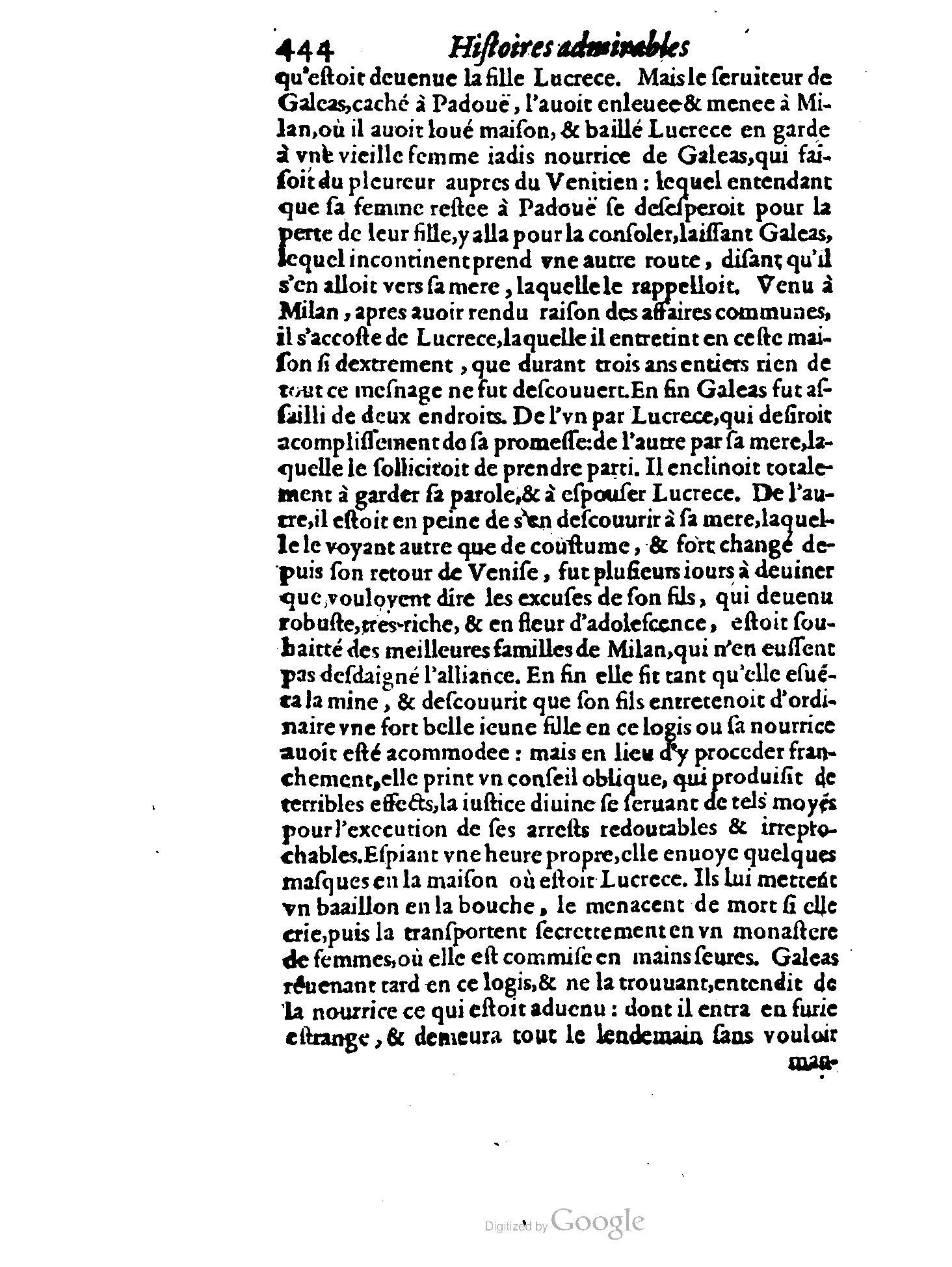 1620 - Samuel Crespin - Trésor d’histoires admirables et mémorables - BCU Lausanne
