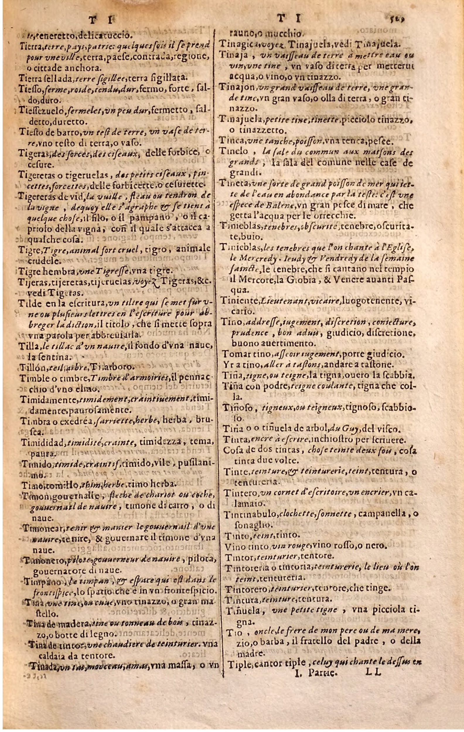 1627 - Jacques Crespin - Trésor des trois langues - Regensburg