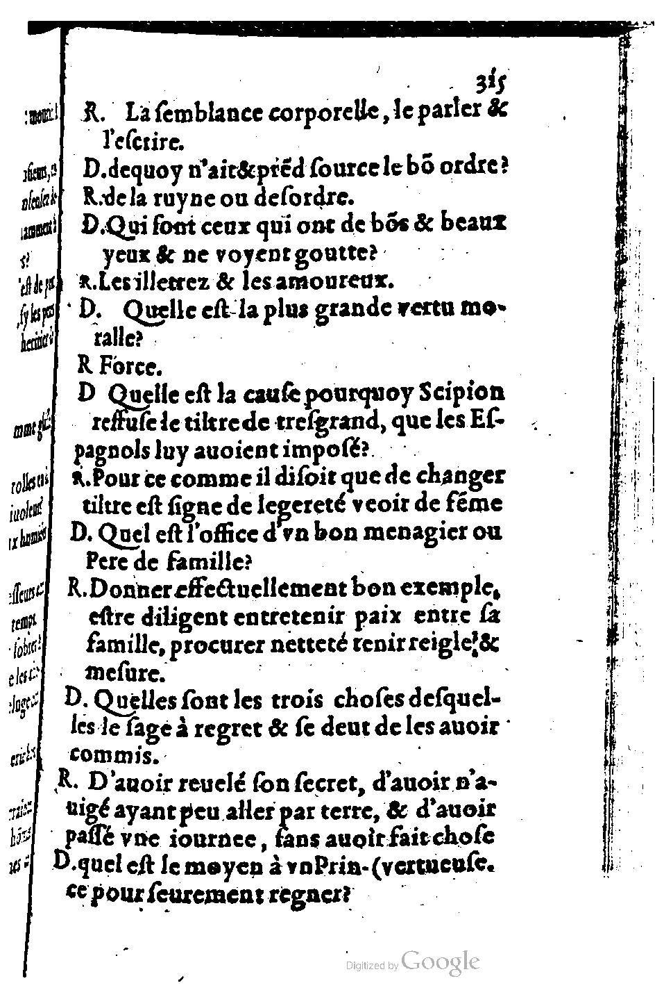 1582 - Nicolas Bonfons - Trésor des sentences dorées - BM Lyon
