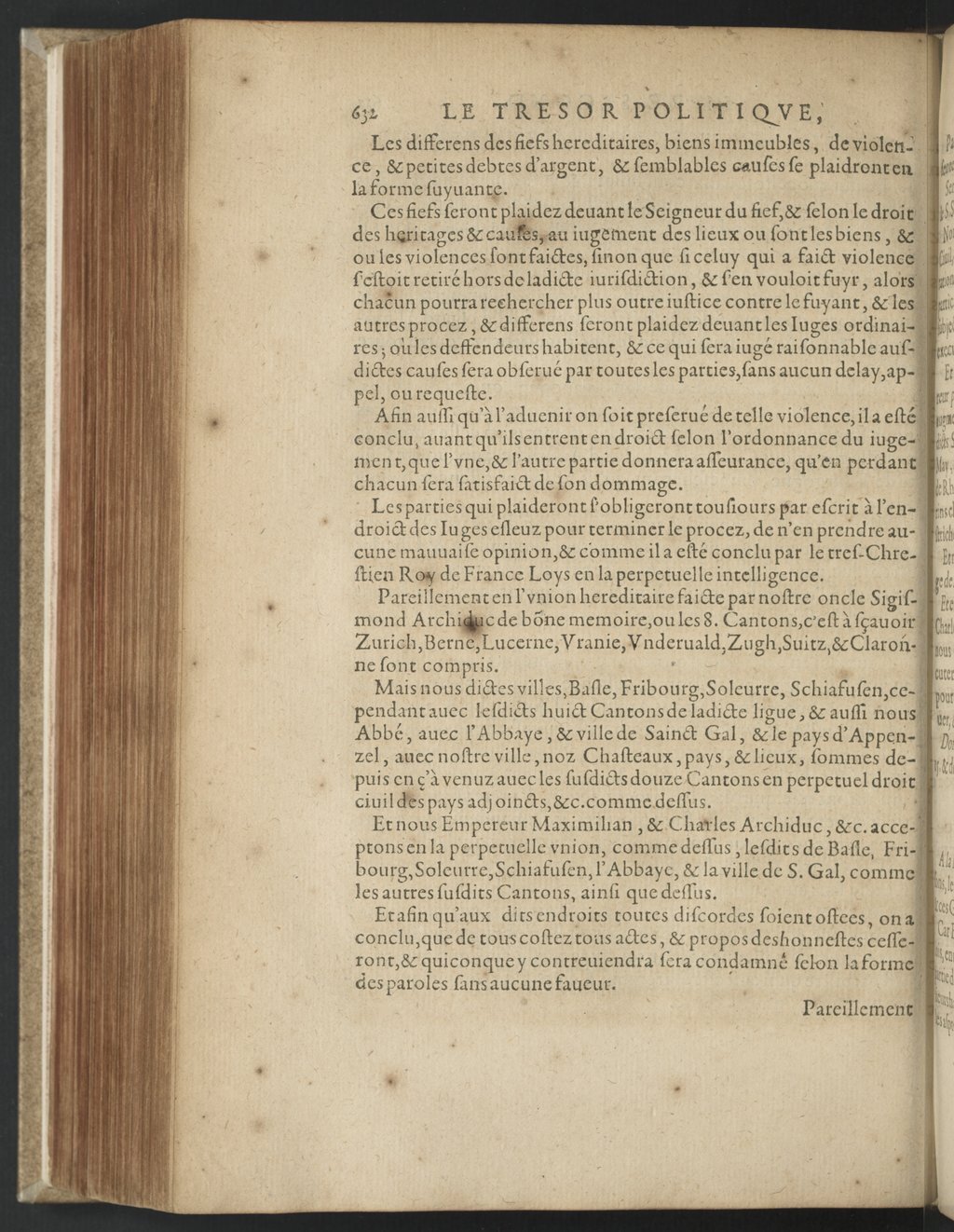 1608 - Nicolas Du Fossé - Trésor politique - BnF Tolbiac 1608 - Nicolas Du Fossé - Trésor politique - BnF Tolbiac
