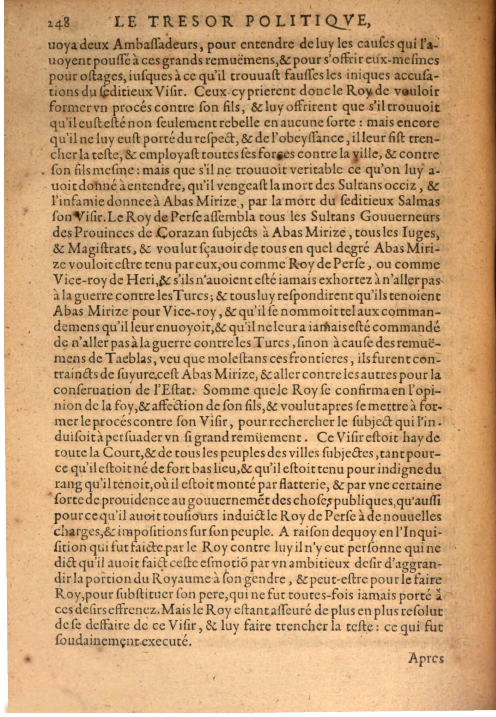 1608 - Pierre Chevalier - Trésor politique - BSB Munich
